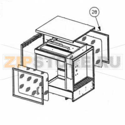 Rear door CB GV-35/42 Rear door CB GV-35/42

Запчасть на сборочном чертеже под номером: 28

Количество запчастей в устройстве: 1

Название запчасти CB на английском языке: Rear door CB GV-35/42