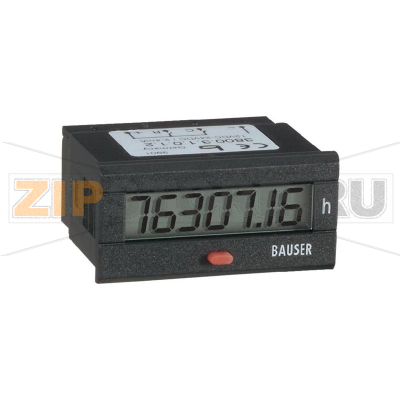 Счетчик цифровой 48x24x37 мм Bauser 3840/008.2.1.7.1.2-003 