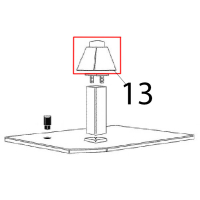 Flame deflector Angelo Po FC241G