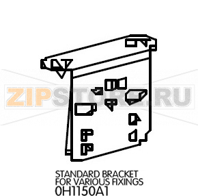 Standard bracket for various fixings Unox XL 505 Standard bracket for various fixings Unox XL 505Запчасть на деталировке под номером: 25Название запчасти на английском языке: Standard bracket for various fixings Unox XL 505