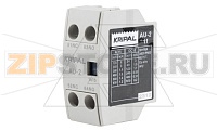 Блок вспомогательных контактов, 1NO+1NC, фронтальный монтаж Kripal AU-2-11