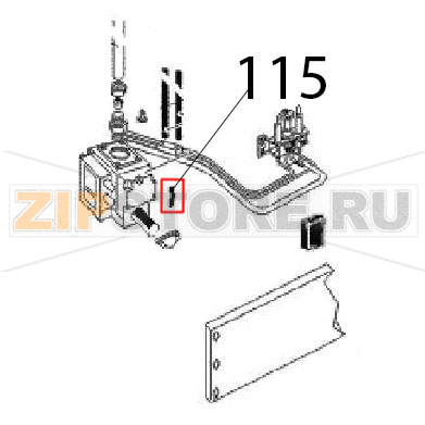 Spring Angelo Po FC241G Spring Angelo Po FC241GЗапчасть на деталировке под номером: 115