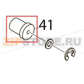 Dummy spacer Toshiba TEC B-SX4T-GS10-QQ-CCS Dummy spacer Toshiba TEC B-SX4T-GS10-QQ-CCSЗапчасть на деталировке под номером: 41
