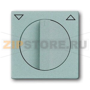 Плата центральная с поворотной ручкой, серебристый алюминий ABB 2CKA001710A3661 