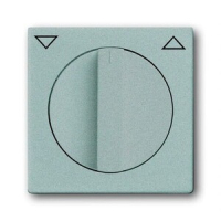 Плата центральная с поворотной ручкой, серебристый алюминий ABB 2CKA001710A3661