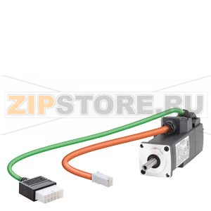 SIMOTICS S-1FL6 SUPPLY VOLTAGE 230V 3AC PN=0,1KW,NN=3000RPM M0=0,32NM,MN=0,32NM SHAFT HEIGHT 20MM ENCODER INCREMENTAL TTL 2500PPR PLAIN SHAFT, TOLERANCE N WITHOUT HOLDING BRAKE PROTECTION CLASS IP65 WITH OIL SEAL MATCHING DRIVE SINAMICS V90 Siemens 1FL602 