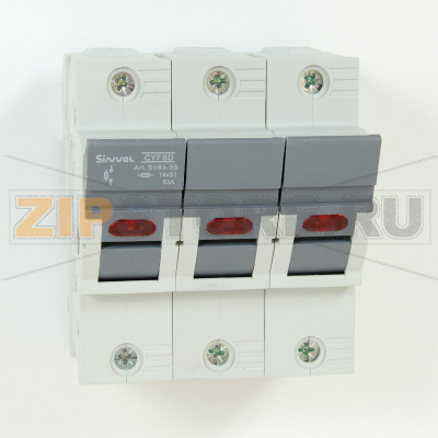 ПВР модульный 63 А, 3Р, 14x51 мм, LED Sinvel SV63-3S 