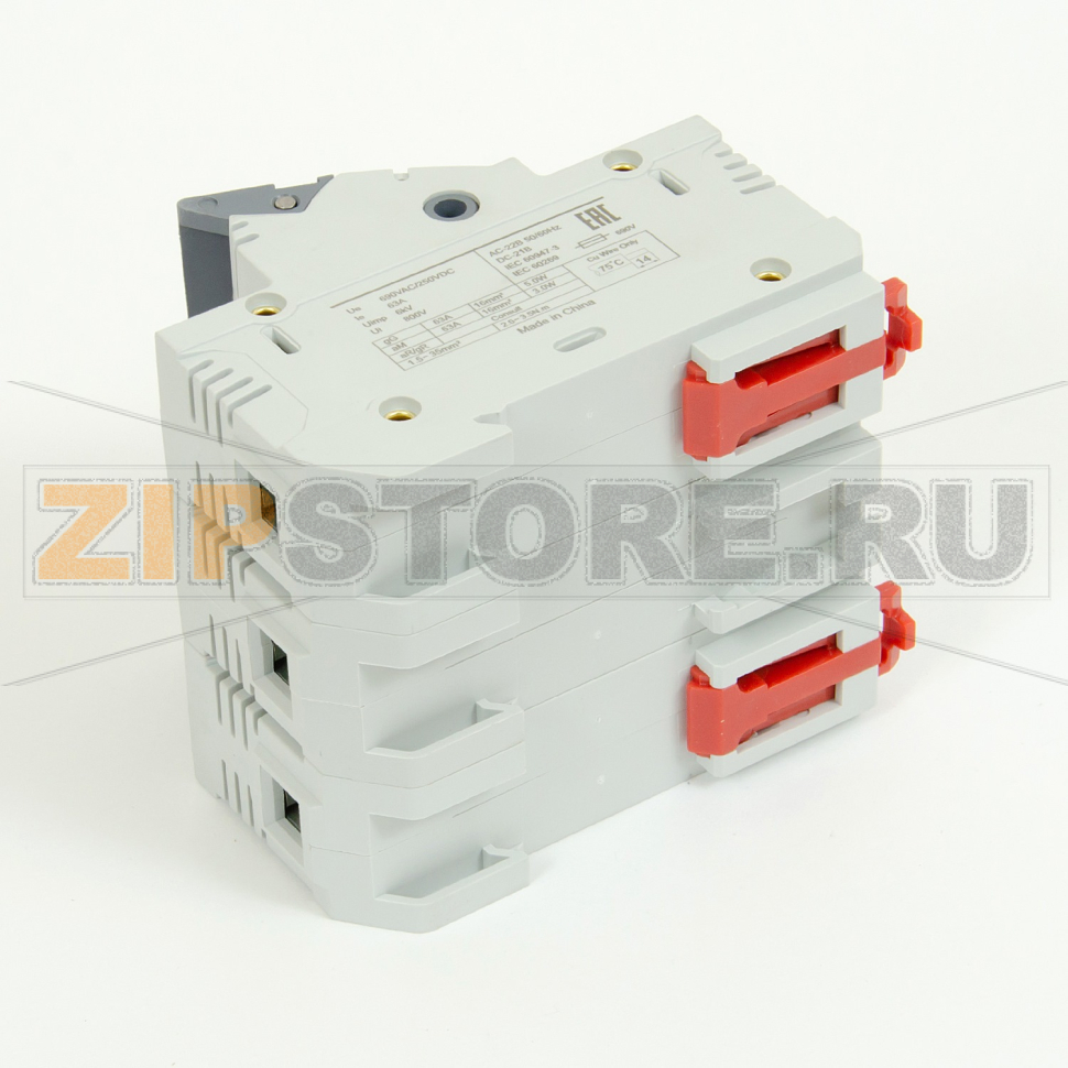 ПВР модульный 63 А, 3Р, 14x51 мм, LED Sinvel SV63-3S 