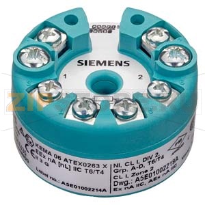 ТЕМПЕРАТУРНЫЙ ПРЕОБРАЗОВАТЕЛЬ SITRANS TH400  ДЛЯ УСТАНОВКИ В СОЕДИНИТЕЛЬНУЮ ГОЛОВКУ С ЭЛЕКТРИЧЕСКОЙ ИЗОЛЯЦИЕЙ, СОВМЕСТИМОСТЬ PROFIBUS PA Siemens 7NG3214-..... 