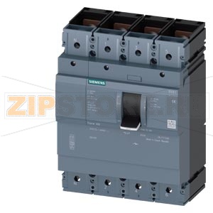 switch disconnector 3VA1 IEC frame 400 4-pole SD100, In=400A without overload protection w/o short-circuit protection nut keeper kit Siemens 3VA1340-1AA42-0AA0 