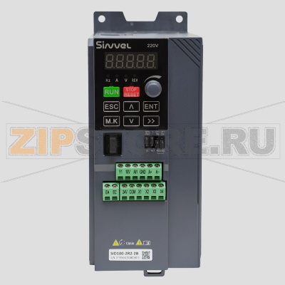 Преобразователь частоты 2.2 кВт, 1/3 фазы, 220 В, тормозной модуль Sinvel SID100-2R2-2B 