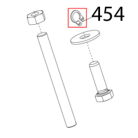 Anelli d arresto DIN471, D06E Sirman Mirra 250 C