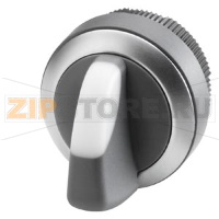 Поворотный выключатель для модулей расширения, 22 мм, круглый, пластиковый, с фиксацией, с встроенной белой светодиодной подсветкой, 3 положения, 2 НО-контакта, (вкл. печатную плату и блок контактов) Siemens 6AV7674-1MD00-0AA0