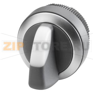 Поворотный выключатель для модулей расширения, 22 мм, круглый, пластиковый, с фиксацией, с встроенной белой светодиодной подсветкой, 3 положения, 2 НО-контакта, (вкл. печатную плату и блок контактов) Siemens 6AV7674-1MD00-0AA0 