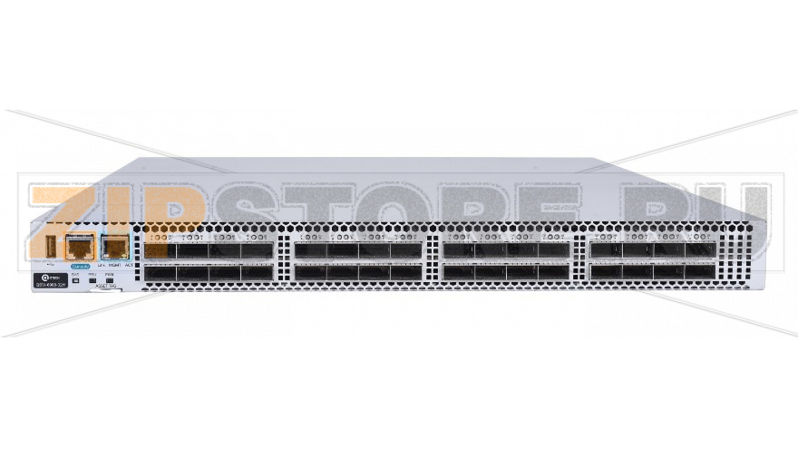 Управляемый коммутатор уровня L3, 32 порта 100G QSFP28, консольный порт, порт управления MGMT, 2 сменных БП (поставляются отдельно) 
