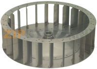 VENTOLA FORNO PALA CURVA 350x100 mm