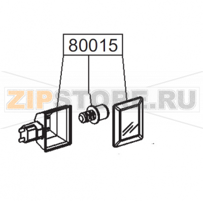 Плафон с лампой Smeg ALFA 144 GH1 Плафон с лампой Smeg ALFA 144 GH1Запчасть на деталировке под номером: 80015