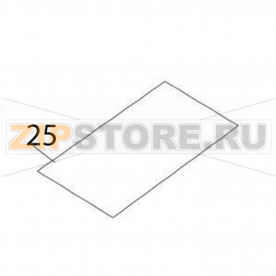 Carton pad Sato CG212DT Carton pad Sato CG212DTЗапчасть на деталировке под номером: 25Название запчасти на английском языке: Carton pad Sato CG212DT.