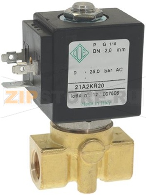 ELETTROVALVOLA ODE 2 VIE 1/4 24V 