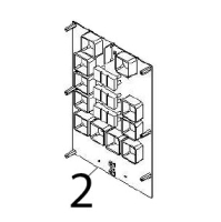 LED/CPU PCB Angelo Po FX61E2