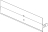 Cover plate kit (Vertical) Zebra TTP 8200