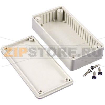Корпус 120x65x40 мм, материал: пластик, черный, 1 шт Hammond 1591CSBK 
