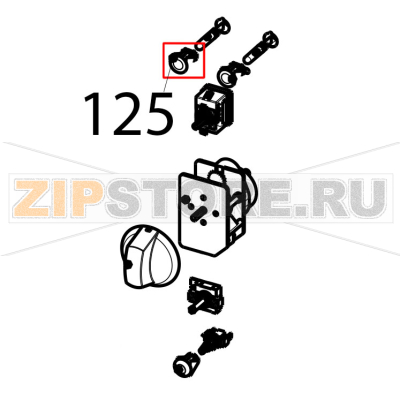 Orange indicator light Tecnoinox EFC06M Orange indicator light Tecnoinox EFC06MЗапчасть на деталировке под номером: 125