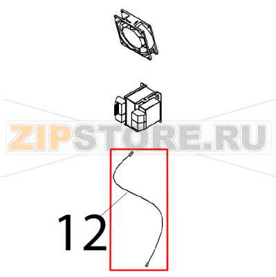 Cable RJ45 L=1MT Angelo Po FX101E1 Cable RJ45 L=1MT Angelo Po FX101E1Запчасть на деталировке под номером: 12