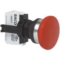 Кнопка аварийной остановки, красная, 1 шт Baco L21AD01C