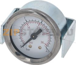 Manometer D40 G1I8M 2.5Bar 