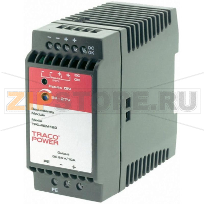 Блок питания на DIN-рейку, 24 V, 10 A, 120 W Traco Power TPC-REM240-24 