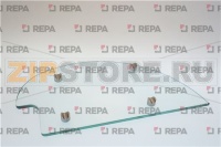 VASSOIO AFFETTATO VETRO  ANNIV.300