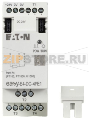 Модуль расширения для easyE4, 24 В пост. тока Eaton EASY-E4-DC-4PE1 