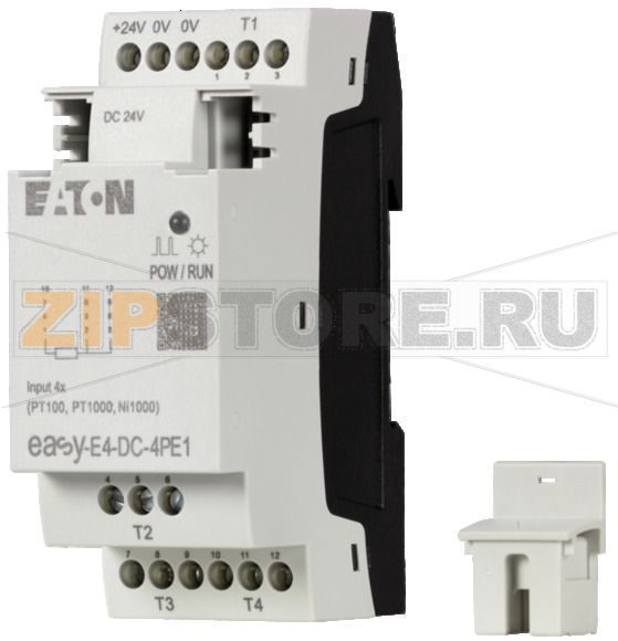 Модуль расширения для easyE4, 24 В пост. тока Eaton EASY-E4-DC-4PE1 