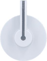 KNOB SMEG TYPE WHITE ø 30 mm 