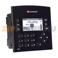 Контроллер 2.4", 24 В/DC, 10DI, 2AI/DI, 12TO Unitronics V130-J-T2