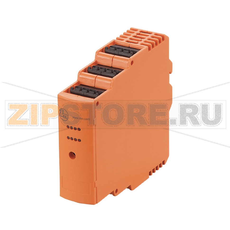 Модуль безопасности для установки в шкаф управления AS-интерфейс IFM AC3216 