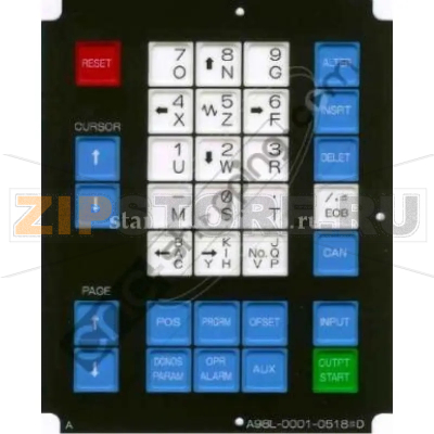 Клавиатура для станков с ЧПУ Fanuc A98L-0001-0518#D 