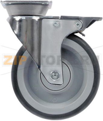 SWIVELLING CASTOR W/PLATE W/BRACKET 