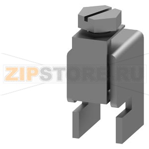 СИСТЕМА ШИН, ACCESSORIES CENTER-CENTER DISTANCE 40.60 MM TERMINAL RAIL THICKNESS: 5 MM 16-120 SQMM Siemens 8US1921-2AC01 