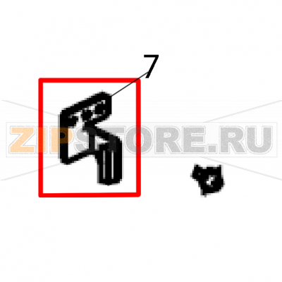 Label guide BR Sato LT408 RH Label guide BR Sato LT408 RHЗапчасть на деталировке под номером: 7Название запчасти на английском языке: Label guide BR Sato LT408 RH.