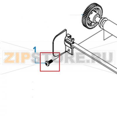 Screw, M4x12, MOQ 50 pcs TSC TTP-2410MT Screw, M4x12, MOQ 50 pcs TSC TTP-2410MTЗапчасть на сборочном чертеже под номером: 1Название запчасти на английском языке: Screw, M4x12, MOQ 50 pcs TSC TTP-2410MT
