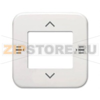 Накладка для сенсора 6108/61-214-500, альпийский белый ABB 2CKA006115A0475