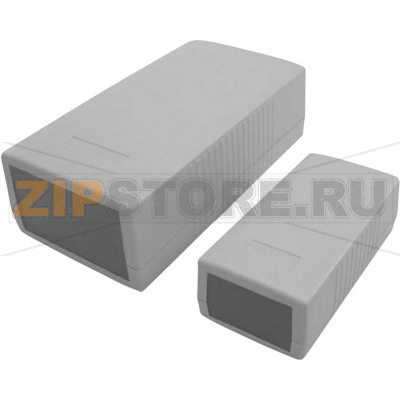 Корпус 120x60x50 мм, пластиковый, светло-серый, 1 шт Axxatronic 3400-12-UL 