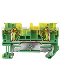 КЛЕММА PE ПРУЖИННОЕ ПОДСОЕДИНЕНИЕ: 0.5 - 4 MM2, ШИРИНА: 6.2MM, ЗЕЛЕНО-ЖЕЛТАЯ Siemens 8WH2000-0CG07