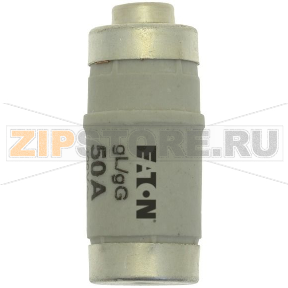Предохранитель, 50 A, AC 400 В, 50 кА, D02, gL/gG, IEC с задержкой Eaton FUSE-D02 50A T GL/GG 400V 