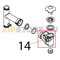 Sifone di scarico Angelo Po FX82E2T