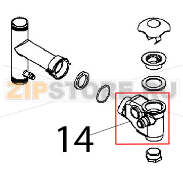 Sifone di scarico Angelo Po FX82E2T Sifone di scarico Angelo Po FX82E2TЗапчасть на деталировке под номером: 14