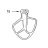 Beater, Flat KitchenAid K45