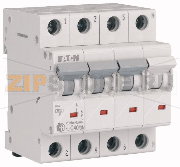 Выключатель модульный автоматический (МСВ) Eaton HL-C40/3N 